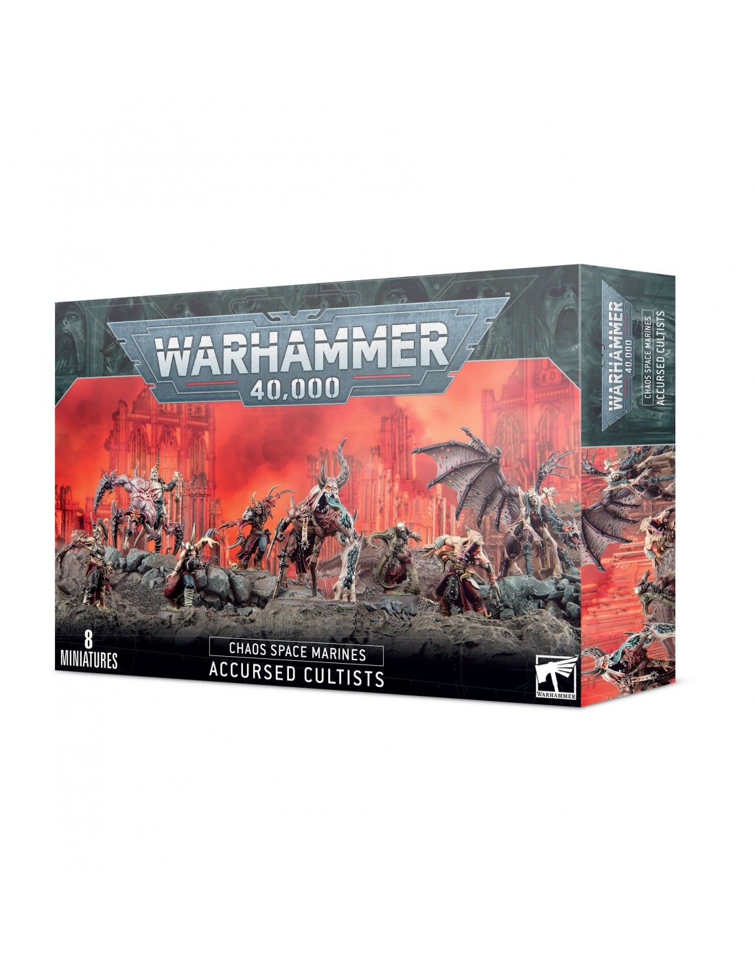 Forbandede Kultister Figur til Chaos Space Marines - Warhammer