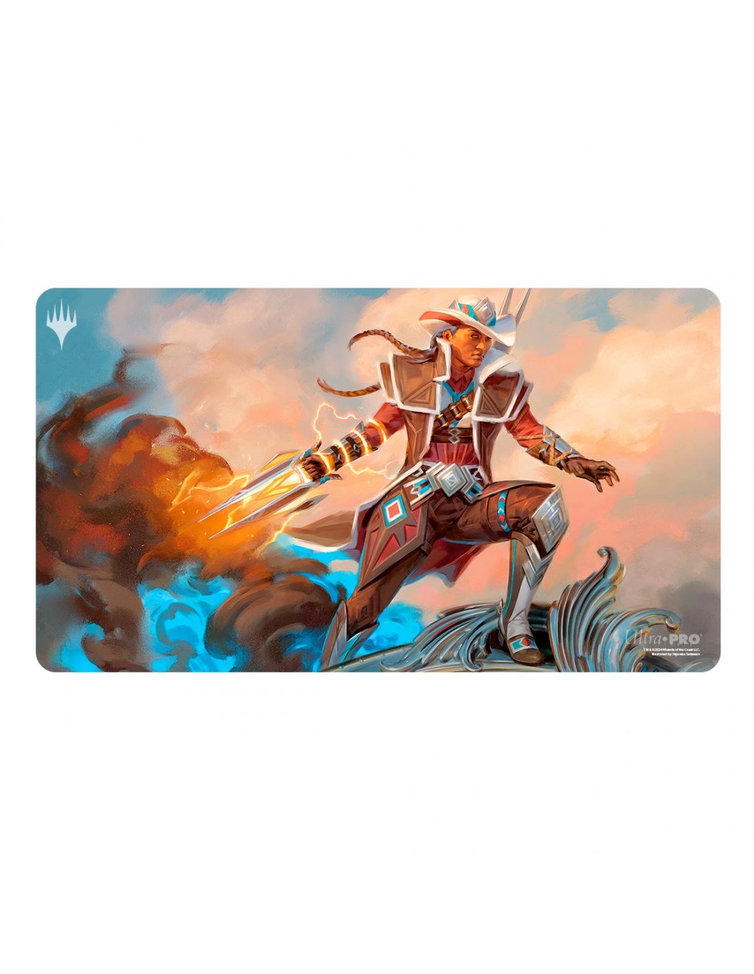 Annie Flash Veteran Playmat - Outlaws of Thunder Junction