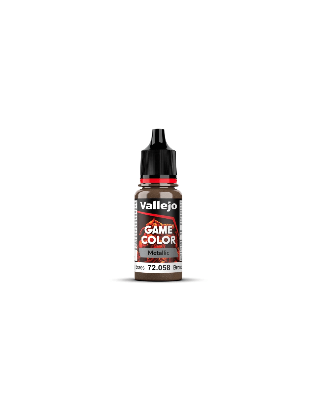 Brassy Brass Metallic Spilmaling fra Vallejo - Game Color