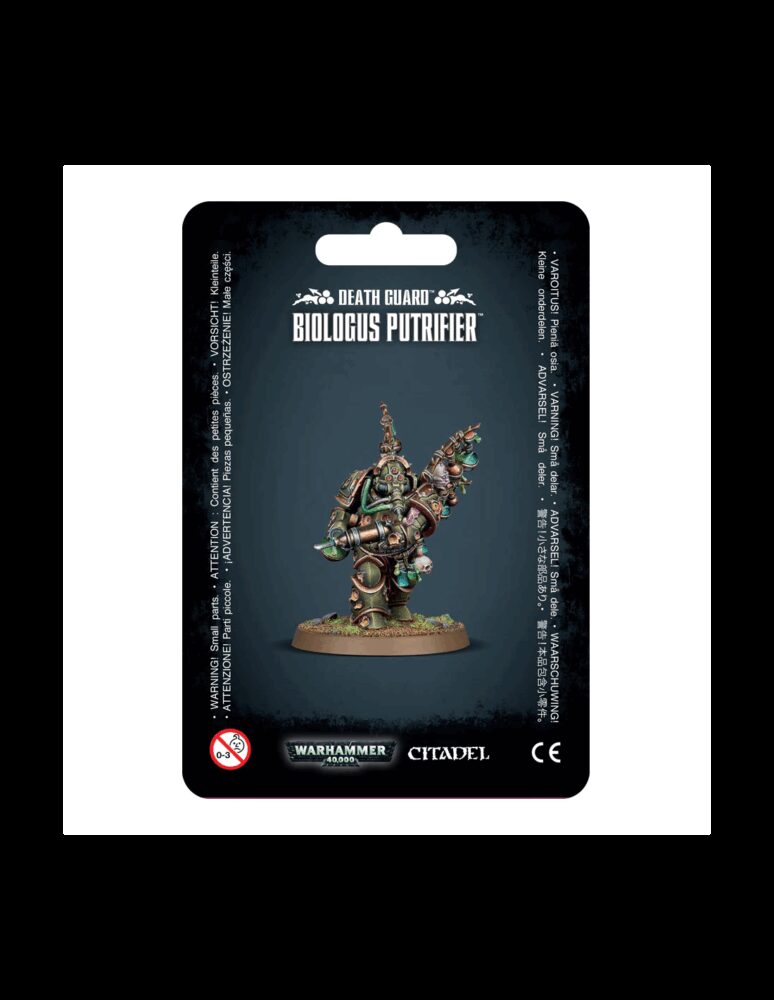 Death Guard: Biologus Putrifier - Warhammer 40.000 - Games Workshop