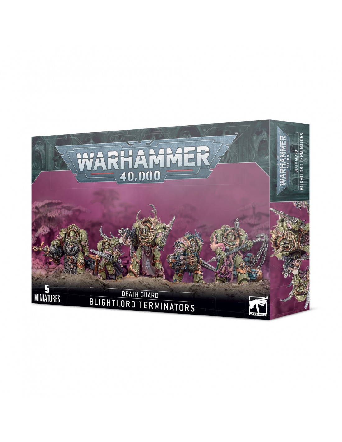 Death Guard Blightlord Terminators - Warhammer 40.000 - Games Workshop