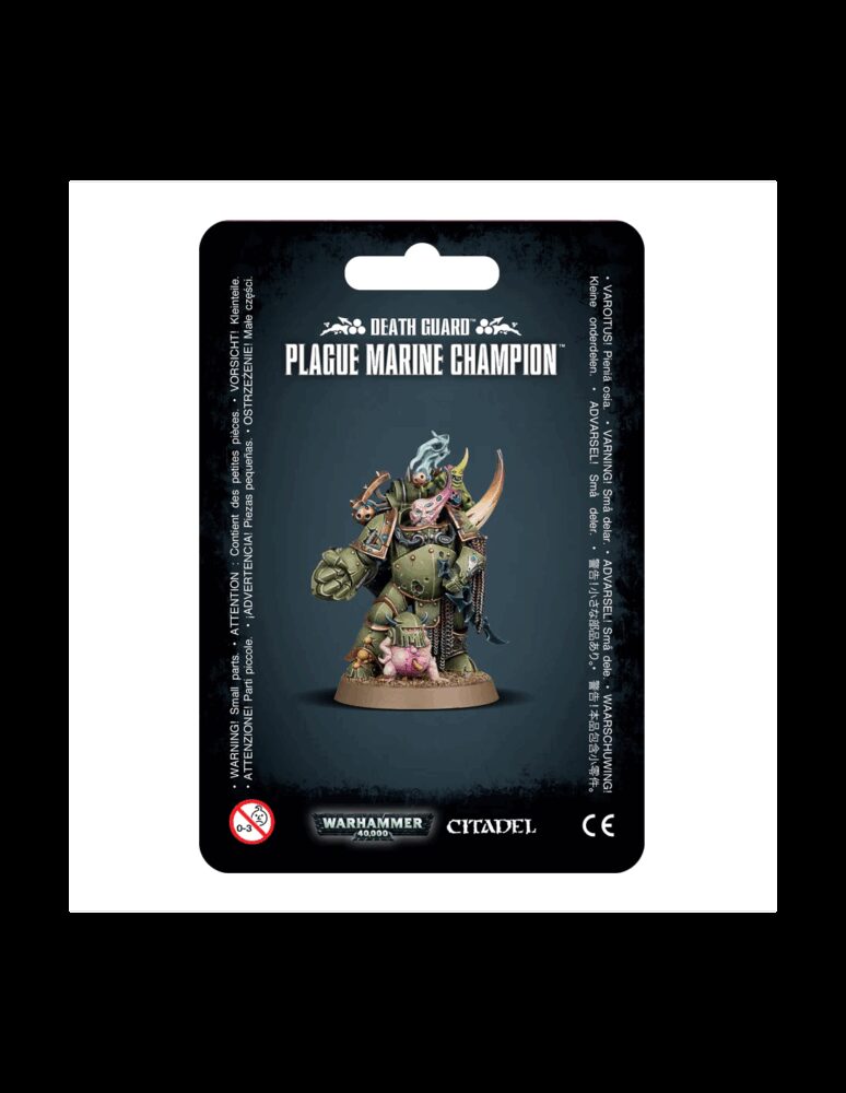 Death Guard: Plague Marine Champion - Warhammer 40.000 - Games Workshop