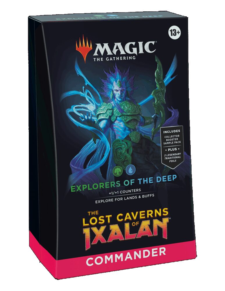 Explorers of the Deep Commander Deck - The Lost Caverns of Ixalan - Magic the Gathering