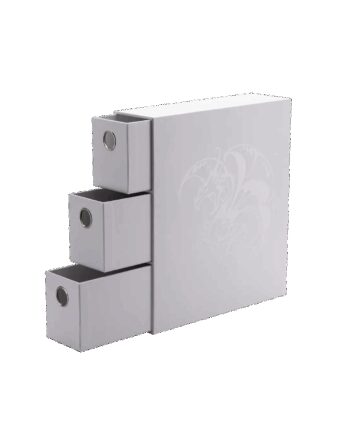 Fortress Card Drawers - Dragon Shield Hvid