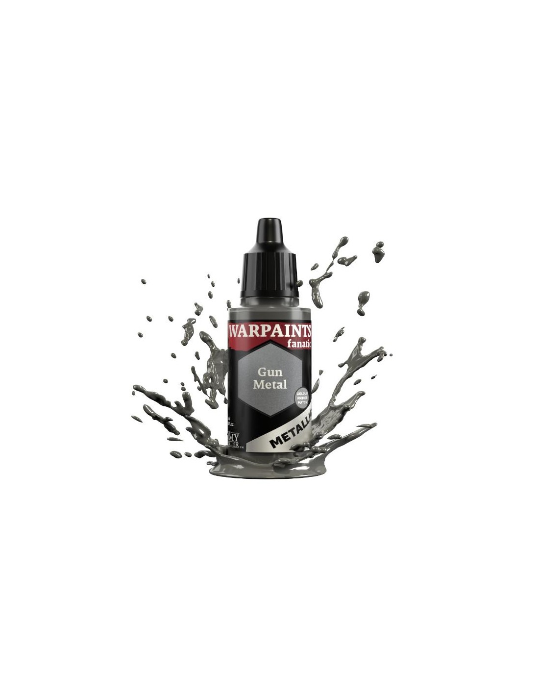 Gun Metal - Warpaints Fanatic Metallics fra The Army Painter