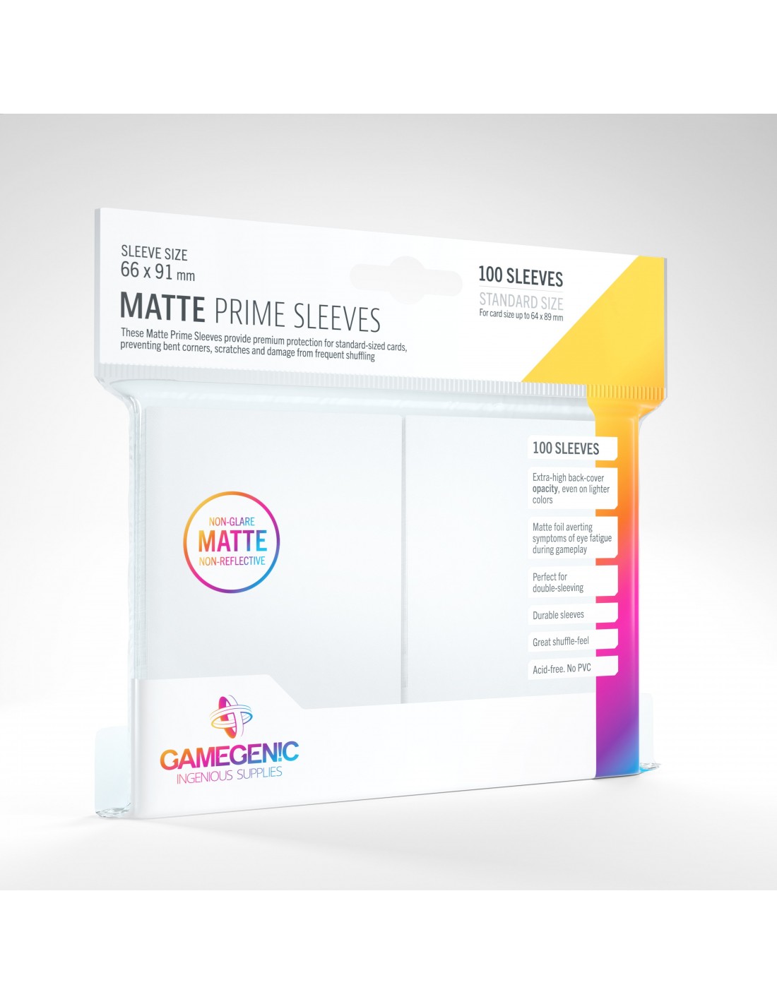 Matte Prime Sleeve 100 stk – Effektiv kortbeskyttelse