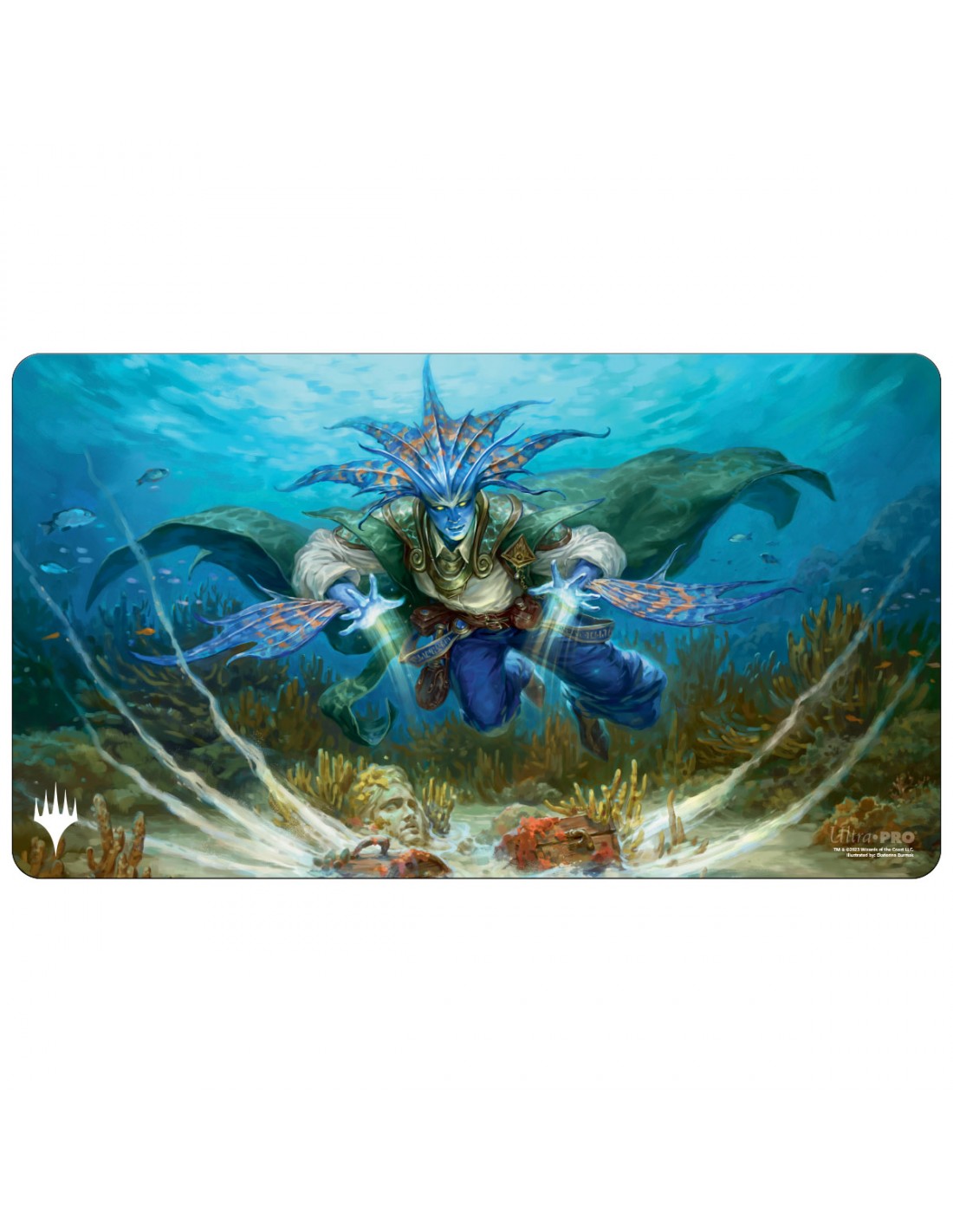 Murders at Karlov Manor - Morska, Undersea Sleuth playmat  - Magic The Gathering - Ultra Pro