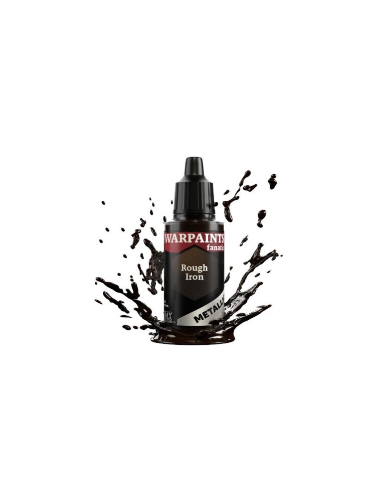 Rough Iron - Warpaints Fanatic Metallics - The Army Painter