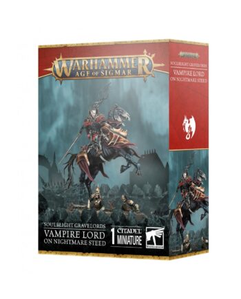 Vampire Lord on Nightmare Steed - Soulblight Gravelords - Warhammer - Age of Sigmar - Games Workshop