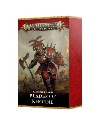 Warscroll Cards - Blades of Khorne - Warhammer - Age of Sigmar - Games Workshop