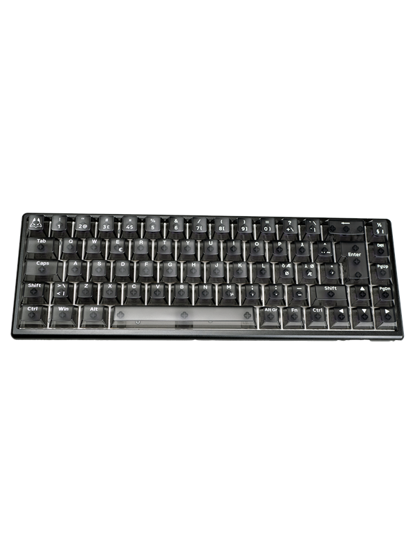 Arbiter Polar 65 He Phantom Black Gaming Tastatur Uden Numpad Nordisk Sort