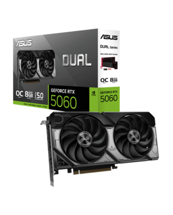 Asus Geforce Rtx 5060 Dual Oc 8gb Gddr7 Ram Grafikkort