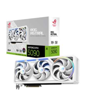 Asus Geforce Rtx 5090 Rog Astral White 32gb Gddr7 Ram Grafikkort