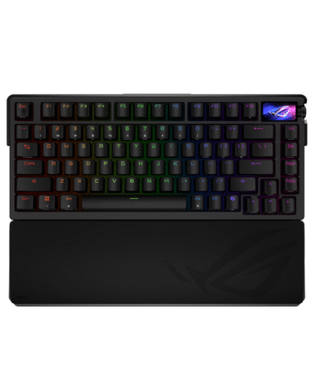 Asus Rog Azoth Extreme 75  Wireless Diy Custom Rgb Gaming Tastatur Uden Numpad Nordisk Sort