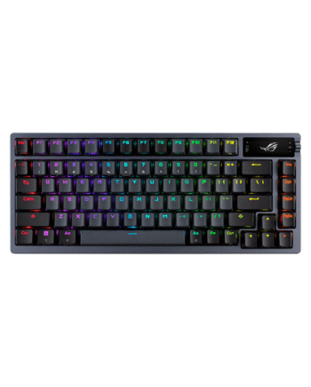 Asus Rog Azoth 75  Wireless Diy Custom Rgb Gaming Tastatur Uden Numpad Nordisk Sort