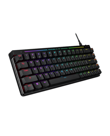 Asus Rog Falchion Ace Hfx Magnetic Switch Gaming Tastatur Nordisk Sort