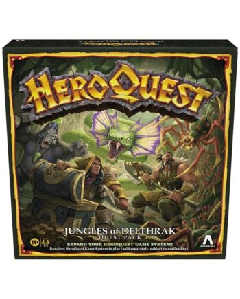 Avalon Hill Heroquest Jungles Of Delthrak Quest Pack Requires Heroquest Game System To Play  English