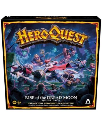 Avalon Hill Heroquest Rise Of The Dread Moon Quest Pack Requires Heroquest Game System To Play  English