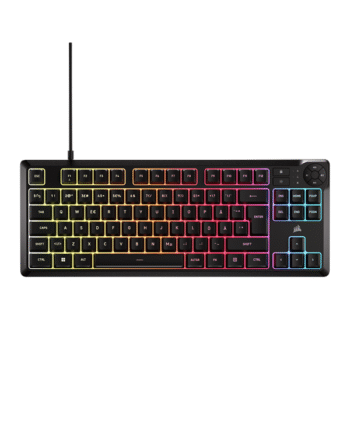 Corsair K55 Core Tkl Gaming Tastatur Uden Numpad Nordisk Sort