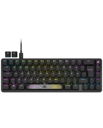 Corsair K65 Pro Mini 65  Optical Opx Nd Gaming Tastatur Uden Numpad Nordisk Sort