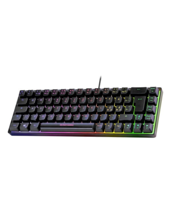 Deltaco Dk240 Membrane 60  Gaming Tastatur Uden Numpad Nordisk Sort