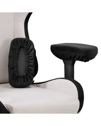 Dutzo Armlænspude Sæt Til Gamingstole Sort Memory Foam