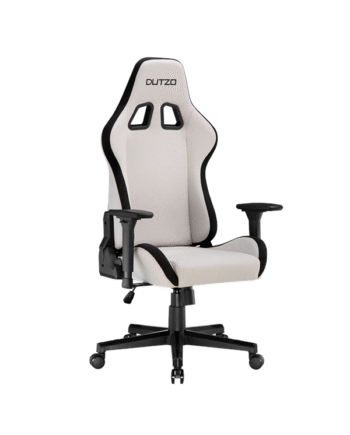 Dutzo  -sports Gamer Stol Lysegrå Stof Op Til 120 Kg