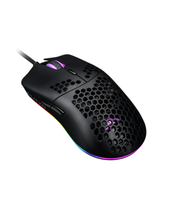 Dutzo Keiryå  Rgb Matt Black Gaming Mus Optisk   Knapper Sort Med Rgb Lys