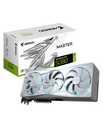 Gigabyte Geforce Rtx 5080 Aorus Master Ice 16gb Gddr7 Ram Grafikkort