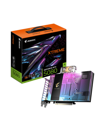 Gigabyte Geforce Rtx 5080 Aorus Xtreme Waterforce Wb 16gb Gddr7 Ram Grafikkort