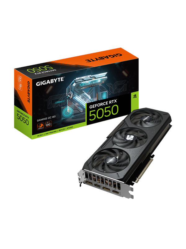 Gigabyte Geforce Rtx 5050 Gaming Oc 8gb Gddr6 Ram Grafikkort