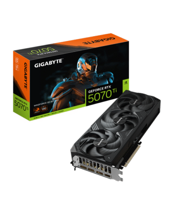 Gigabyte Geforce Rtx 5070 Ti Windforce   Oc 16gb Gddr7 Ram Grafikkort