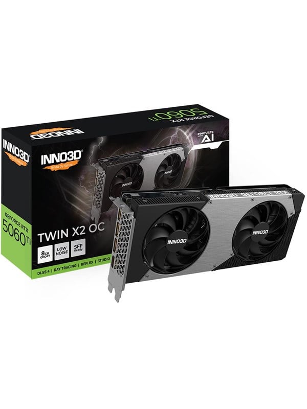 Inno3d Geforce Rtx 5060 Ti Twin X2 Oc 8gb Gddr7 Ram Grafikkort