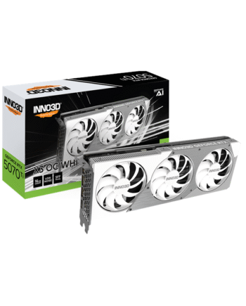 Inno3d Geforce Rtx 5070 Ti X3 Oc White 16gb Gddr7 Ram Grafikkort
