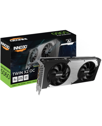 Inno3d Geforce Rtx 5060 Twin X2 Oc 8gb Gddr7 Ram Grafikkort
