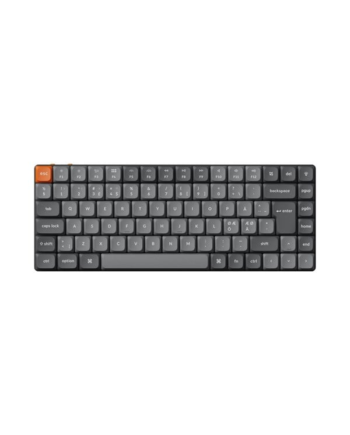 Keychron K3 Max Qmk Via Wireless Rgb Hot Swap Low Profile Brown Gaming Tastatur Uden Numpad Nordisk Grå