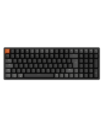 Keychron K4 V3 Rgb Qmk Wireless Hot Swap Qmk Super Brown Gaming Tastatur Nordisk Sort