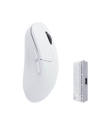 Keychron M3 Mini Ultralight 55g Wireless 4k Gaming Mus Optisk   Knapper Hvid
