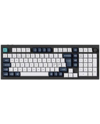 Keychron Q5 Max 96  Knob Wireless Tri-mode Qmk Via Gateron Jupiter Red Gaming Tastatur Nordisk Sort