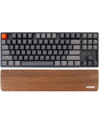 Keychron Walnut Wood Palmrest For K8   C1 Gaming Tastatur Brun