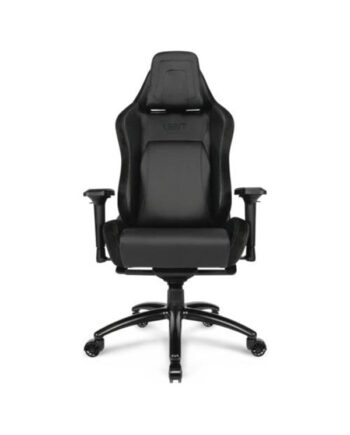 L33t  -sport Pro Comfort Gaming Chair  Pu  Black Gamer Stol Sort Pu Læder 170 Kg