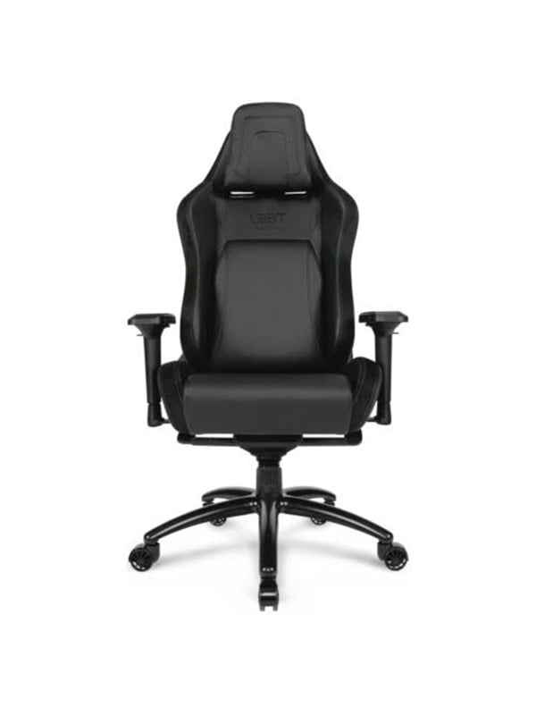 L33t -sport Pro Comfort Gaming Chair Pu Black Gamer Stol Sort Pu Læder 170 Kg