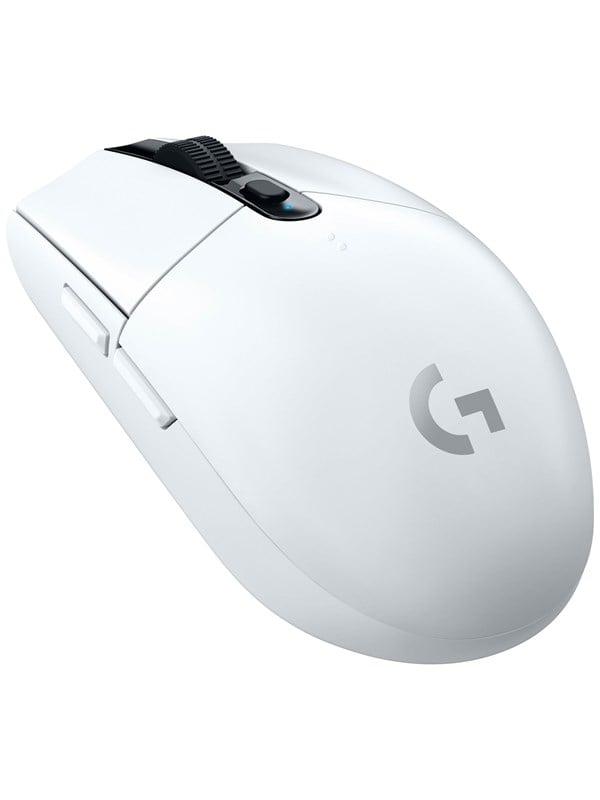 Logitech G305 Lightspeed White Gaming Mus Optisk Knapper Hvid