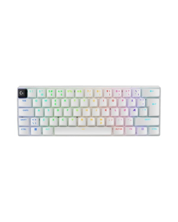 Logitech   Pro   60 Lightspeed Gaming Tastatur Uden Numpad Amerikansk Engelsk Hvid