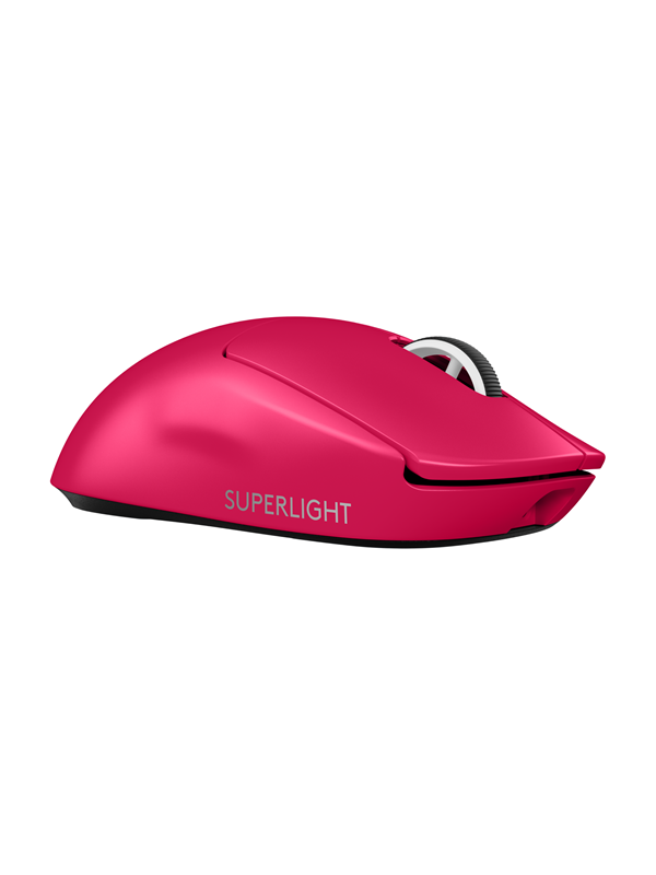 Logitech Pro Superlight Gaming Mus Optisk Knapper Magenta