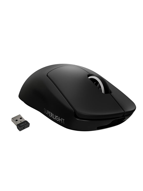Logitech Pro Superlight Gaming Mus Optisk Knapper Sort