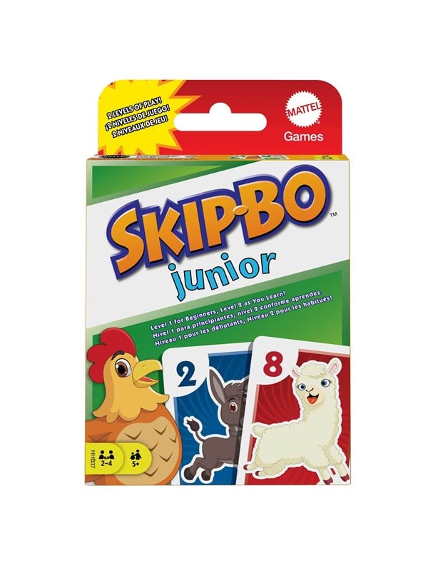 Mattel Skip-bo Junior Card Game