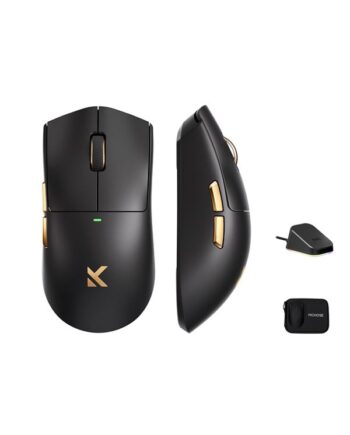 Mchose K7 Ultra Lightweight Wireless Gaming Mus Optisk   Knapper Sort