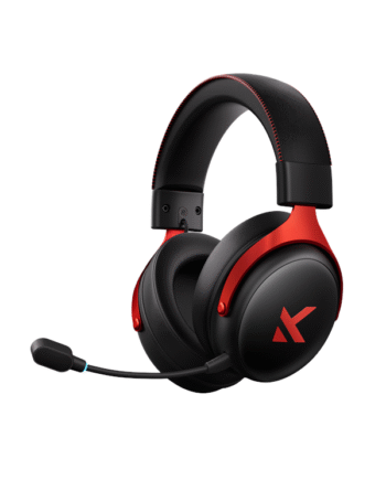 Mchose V9 Pro Wireless Gaming Headset Black Red