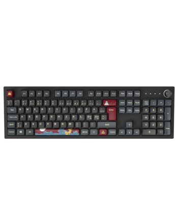 Montech Mkey Fullsize Darkness Gateron   Pro     Brown Gaming Tastatur Nordisk Sort